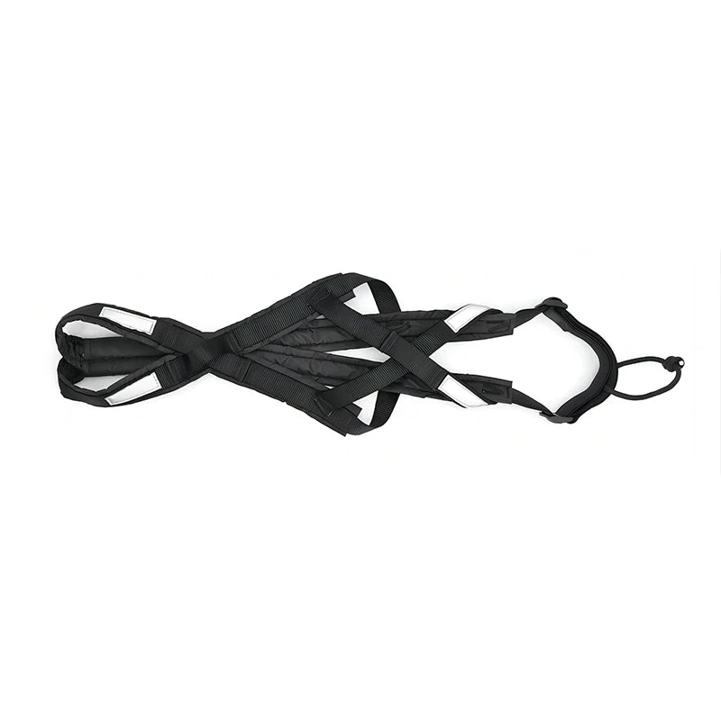Sled Dog Pulling Car Leash Waterproof Night Reflective Dog Chest Harness Big Large Dog Weighted Rally Vest Pet Training Supplies
