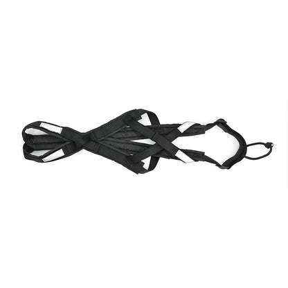 Sled Dog Pulling Car Leash Waterproof Night Reflective Dog Chest Harness Big Large Dog Weighted Rally Vest Pet Training Supplies