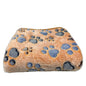 Dog Blankets Cat Soft Fluffy Fleece Pet Blanket Warm Cute Print Design Puppy Kitten Doggy Paw Small