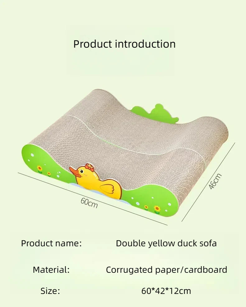 Cat Scratcher Bed Large Cats Scratching Sofa Couch Scratching mat for large Cat  scratching lounge