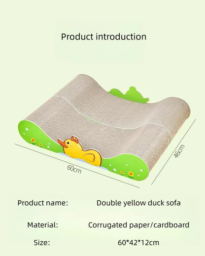 Cat Scratcher Bed Large Cats Scratching Sofa Couch Scratching mat for large Cat  scratching lounge