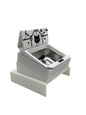 Smart Microchip Cat Feeder with Infrared Sensor Automatic Opening Sealed Pet Bowl Cervical Design for Desk Use Dog Food