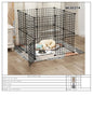 Cat and Dog Pet Fence Indoor Enclosure Freely Combinable Cat Cage Dog Cage Training Isolation Toilet Area for Small and Medium-Sized Dogs