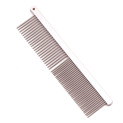 Copper Dog Grooming Combs Pet Boundary Knot Massage Tools Professional Salon Cat Hair Cleaning Crescent High Low Teeth 7817#