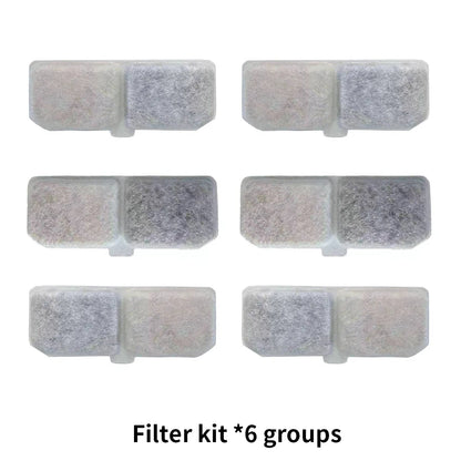 Cat Water Fountain Auto Recirculate Filter Large Capacity Filtring Pet Cat Water Drinker USB Electric Mute Cats Water Dispenser
