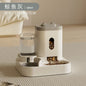 KJ Automatic Feeder Dog Cat Food Bowl with Water Fountain Large Capacity Pet Food Storage Dispenser Container Puppy Pet BB