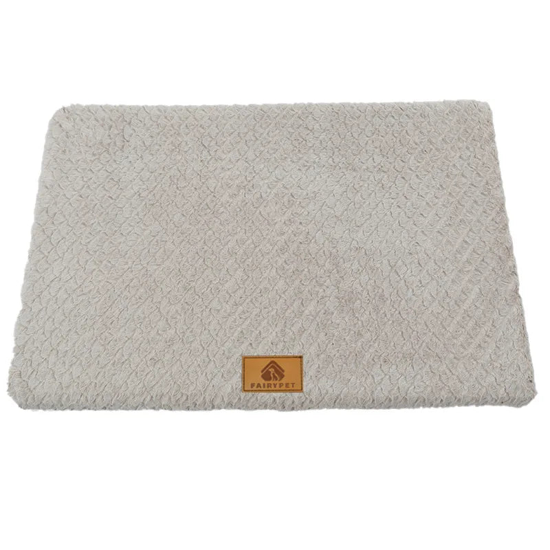Removable Pet Bed for Medium Dog Non-slip Cat Sleeping Mat Winter Warm Small Dog Cushion Full Cat Bed Cushion Accessories