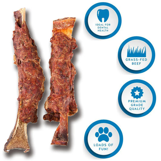 All Natural Beef Rib Dog Chews – Long-Lasting Treats with No Artificial Additives - Pet Suppie