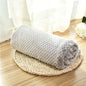 Soft Pet Blanket Plush Dog Sleeping Blanket Solid Color Washable Sofa Pad Portable Warm Cat Bed Blanket Home Carpet For Winter