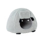 BOOTEELY Winter Warm Sheep Shape Cat Villa Semi-Closed Three-Dimensional Cat House Four Seasons Universal Cat Bed