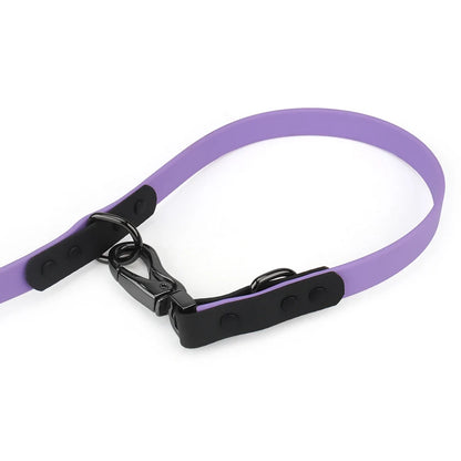 Waterproof Dog Leash with 2 Hooks for Walking,Adjustable for Traffic Control Safety Durable and Odor Proof for Medium Large Dogs