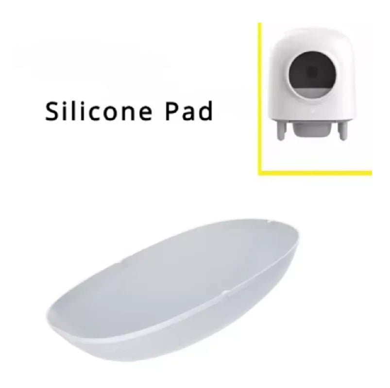 PETREE Smart Toilet Box Silicone Pad Replaceable Base Cat Litter Box Accessories Only for PETREE Cat Litter Box ﻿