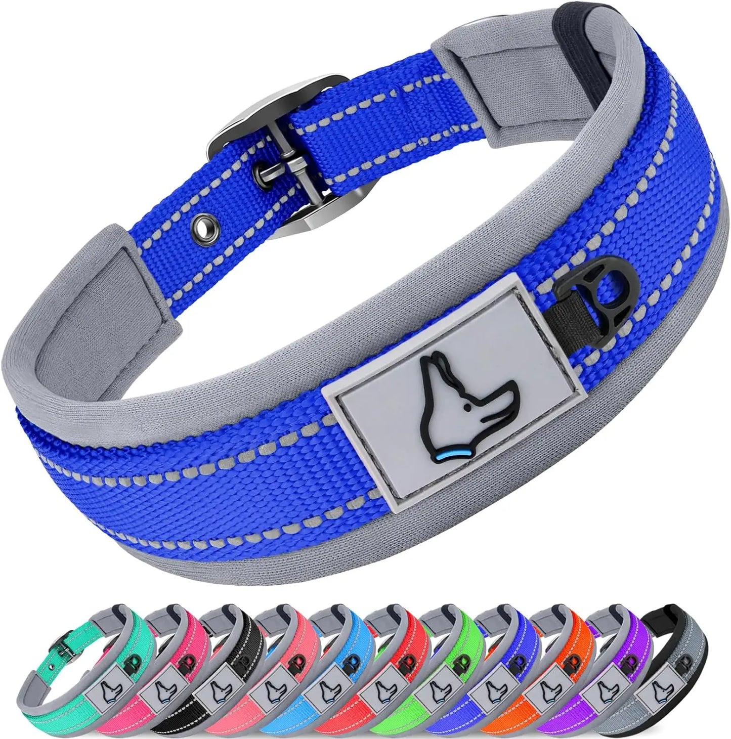 Solid Dog Collars Nylon Dog Collar For Small Medium Large Dogs Teddy Keji Pitbull Bulldog Beagle