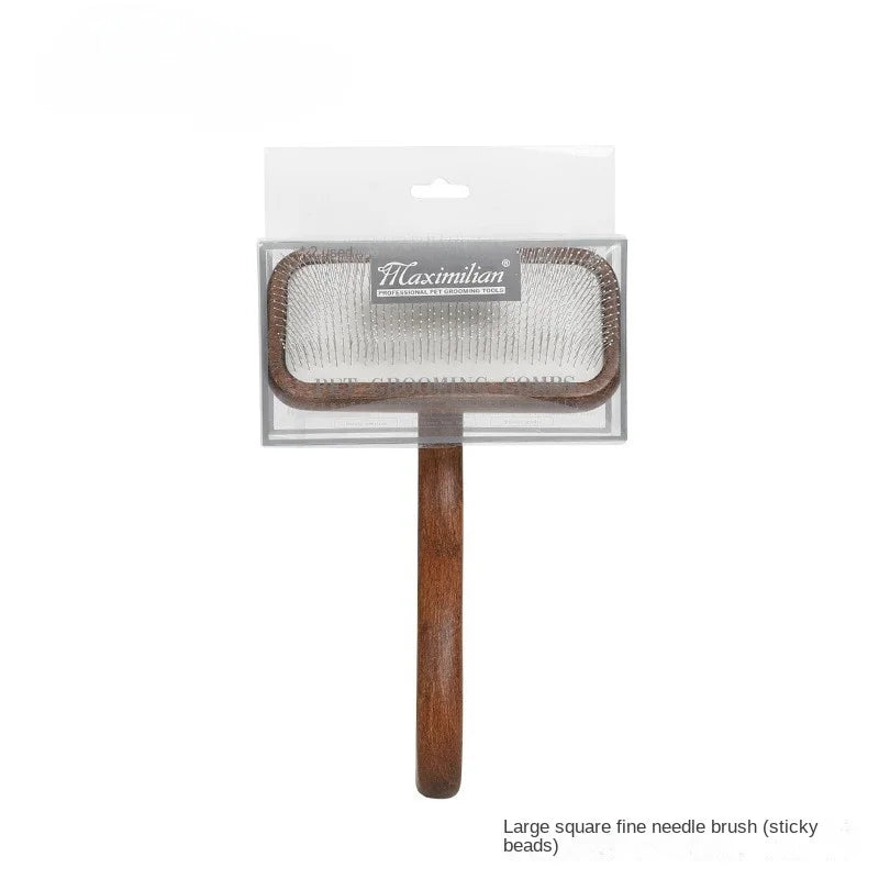 Pet Comb Solid Wood Antique Hair Removal Cat Comb Hair Removal Comb Dog Comb Pet Supplies