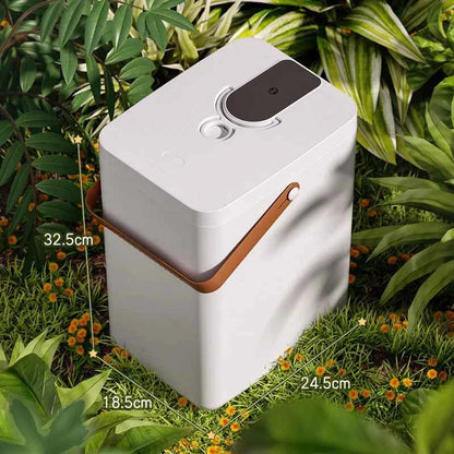 Vacuum Pet Food Storage Container 13L Large Capacity Sealed Fresh Lock Bin Cat Dog Kibble Smart Storage Organizer Airtight Lid