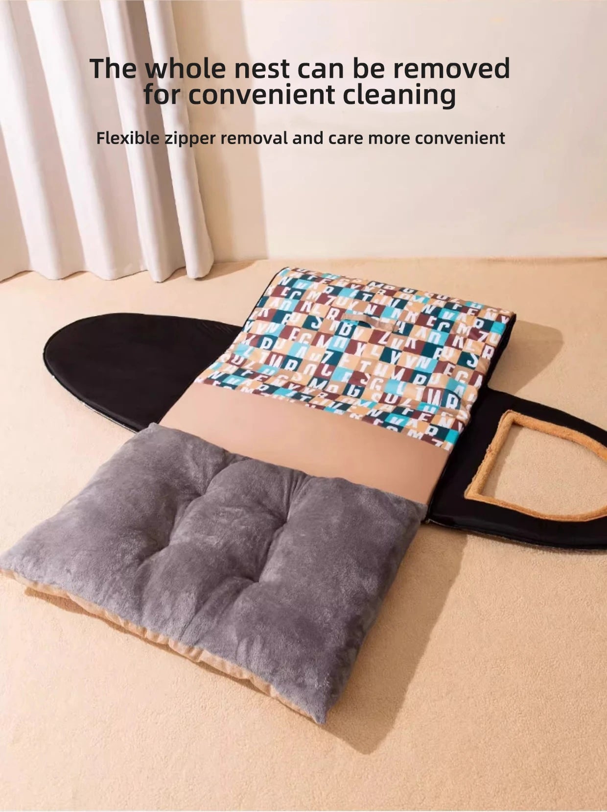 2025 New Dog Kennel Winter Warm Large Dog Oversized Dog House House Closed Winter Removable Golden Pet Four Seasons Use