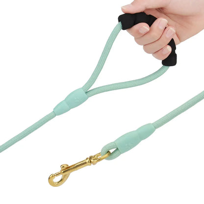 5M/10M Dog Leashes Long Pet Leash Puppy Walk Training Round Rope For Small Medium Big Dog with Foam Handle