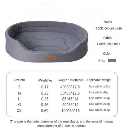 Waterproof and Anti-Mite Sofa Bed for Small Medium Large Dogs and Cats, Chew Resistant Mat, Wear-Resistant Pet Sleeping Beds