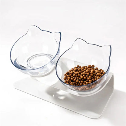 Non-Slip Double Cat Bowl Dog Bowl With Stand Pet Feeding Cat Water Bowl For Cats Food Pet Bowls For Dogs Feeder Product Supplies