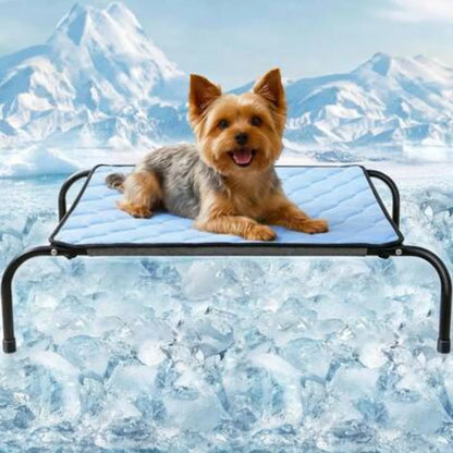 Pet Ice Silk Cooling Mat, Breathable and Non-Slip, Summer Heat Relief, Waterproof, Suitable For Dogs Cats, Universal Size For C