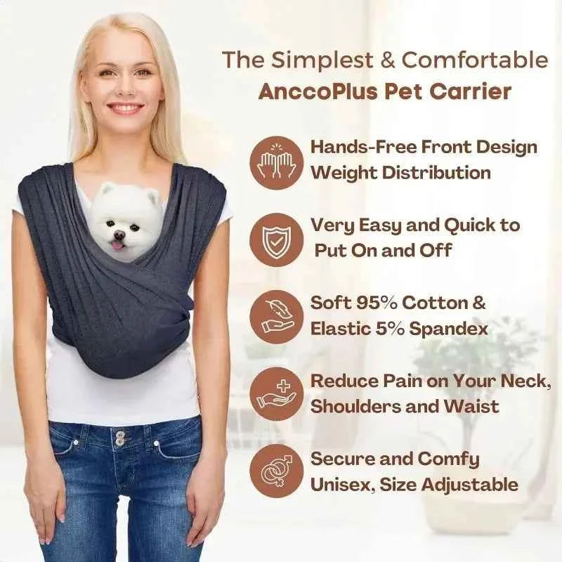 Dog Carrier for Small pet Front Facing Carrier Sling Hands Free Cat /Adjustable/Breathable/Pet Carrier Bag/Comfortable/slings