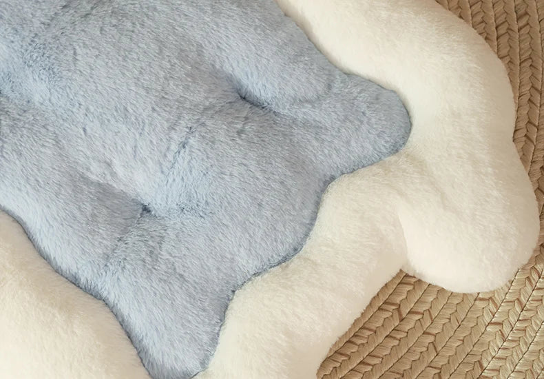 HOOPET Cat Mat  Cat Sleeping Cushion Cat Bed Pillow Mattress Pet Floor Mat Kennel Winter Warm Dog Mat Pet Supplies