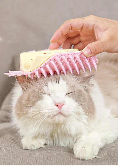 Cat Scratcher Massager Pet Hair Removal Massage Comb Kitten Wall Corner Self Cleaning Rubbing Grooming Brush Cats Accessories
