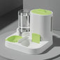 Portable Automatic Pet Feeder 2 In 1 Convenient Pet Supplies Waterer Food Container Removable Large Capacity Treat Dispenser C