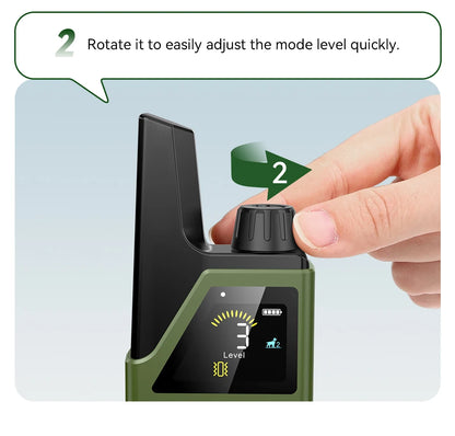ROJECO Electric Dog Training Collar IPX7 Waterproof Dog Bark Stop Collar With Remote Control Rechargeable Anti Barking Device