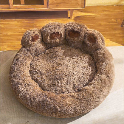 Dog Bed Winter Cat Pet Sofa Cute  Shape Comfortable Pet Sleeping Beds For Small Medium Large Soft Fluffy Cushion Dog Bed