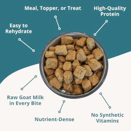 Freeze-Dried Raw Nuggets 2-Pack - White Fish Recipe - Raw Pet Food for Dogs and Cats - 20 oz in Each Bag