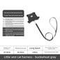Anti-Escape Cat Vest Harness 39g, GPS Tracker Pocket, Breathable Mesh, Reflective, 130cm Leash for Walking, cat accessories