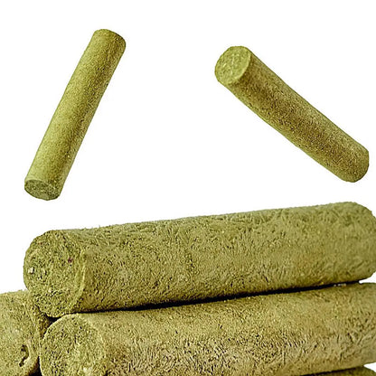 Cat Grass Sticks Grass Chewing Stick Freeze Dried Snacks Mouth Health Teething Digestive Aid Natural Teeth Cleaner Fattening Pet