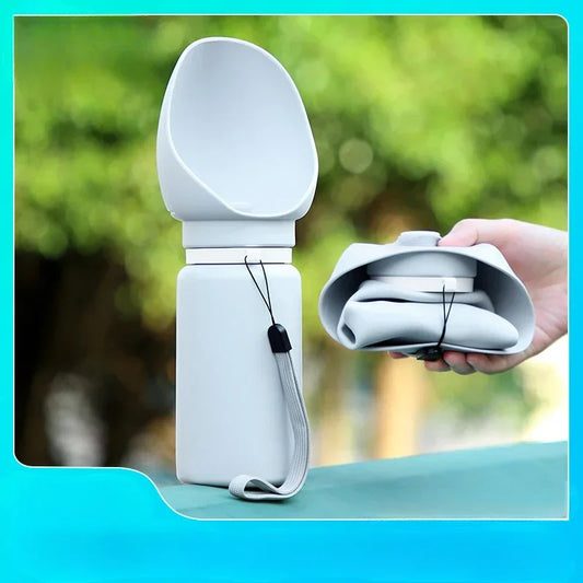 Dog Accompanying Water Cup for Outdoor Portable Travel Foldable Water Bottle for Dog Walking Water dispenser Pet Supplies chien