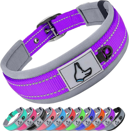Solid Dog Collars Nylon Dog Collar For Small Medium Large Dogs Teddy Keji Pitbull Bulldog Beagle