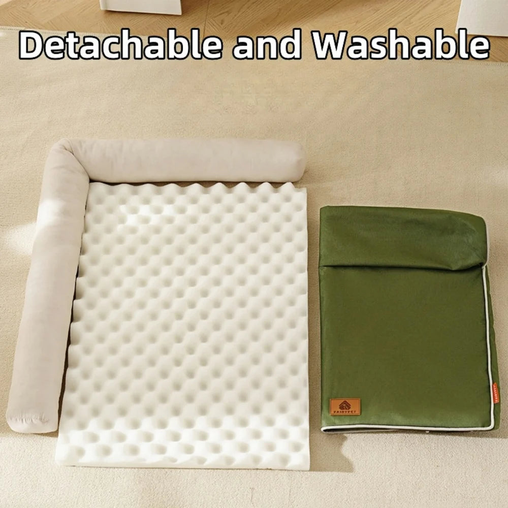All Seasons Universal Pet Bed Dog and Cat Nest Scratch-Resistant and Bite-Resistant Removable and washable Sleeping Pad