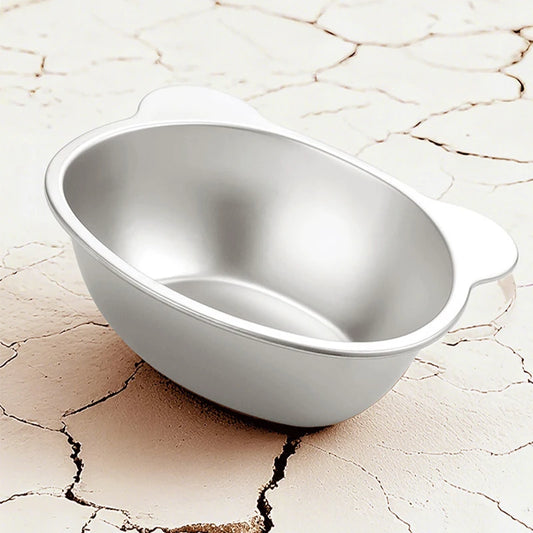 Stable Raised Cat Bowls Elevated 15° Neck Guard Dog Bowls Shatter-resistant 304 Stainless Steel Cat Food Bowl for Puppy and Cat - Pet Suppie