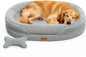 Extra Large Orthopedic Dog Bed with Cooling Memory Foam, Washable Sofa and Nonslip Bottom for Big Dogs