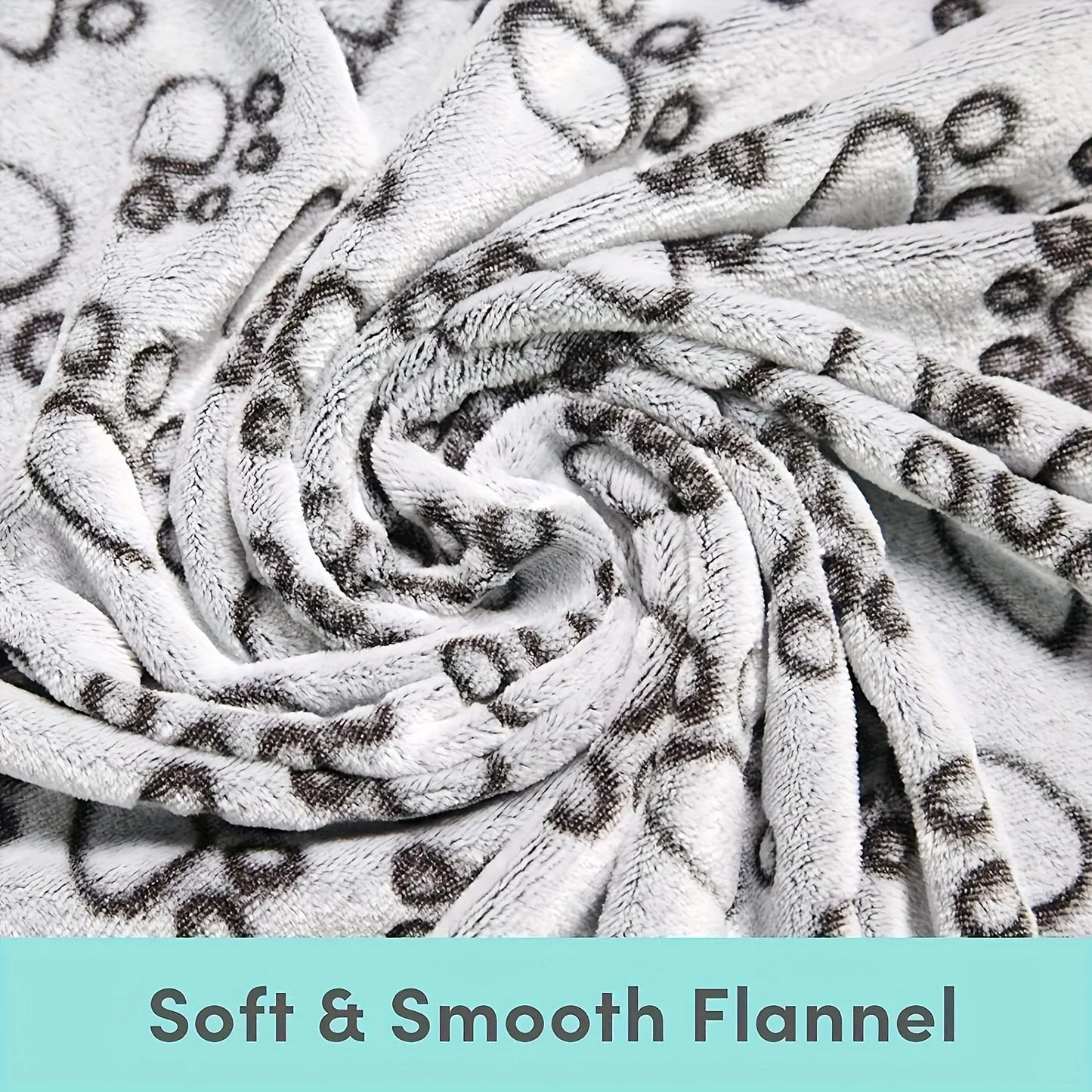 Ultra Soft Fluffy High Quality Pet Blanket Cute Cartoon Pattern Pet Mat Warm and Comfortable Blanket for Cat Dogs Cat Bath Towel