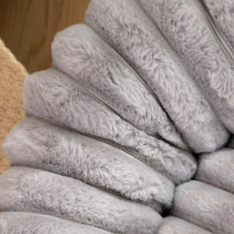 40cm Autumn and Winter Plush Pet Litter Gork Heavy Cat Dog Litter Pet Mat Pet Supplies Dog Bed