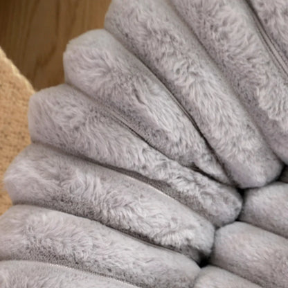 40cm Autumn and Winter Plush Pet Litter Gork Heavy Cat Dog Litter Pet Mat Pet Supplies Dog Bed