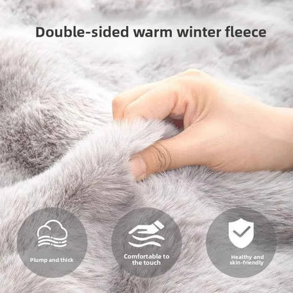 Dog Bed Mat Large Size Sleeping Pad for Winter Use Keep Warm Double-sided Use Golden Retriever Stress-relieving Sleeping Pad