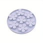 Silicone Pet Slow Feeder Mat Dog Feeding Dishes Dog Licking Mat with Suction Cups Anti-choking Slow Feeding Pads Bowl Dishware