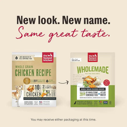 Wholemade™ Dehydrated Whole Grain Chicken Dog Food, 10 lb Box