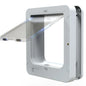 RFID Sensing Smart Cat Door Flap Control Direction Entry Exit Cat Door Intelligent Recognition Cats Hole Electronic Automatic