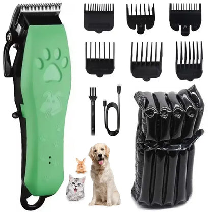 Pet Grooming Hair Clippers Rechargeable Cat Hair Trimmer for Dogs Adjustable Professional Electric Rechargeable Cat Shaver
