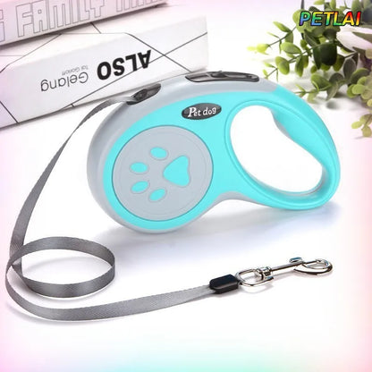 Cat telescopic leash overlength leash pet harnesses effort-saving handle safe walking the dog outdoors explosion-proof dog leash