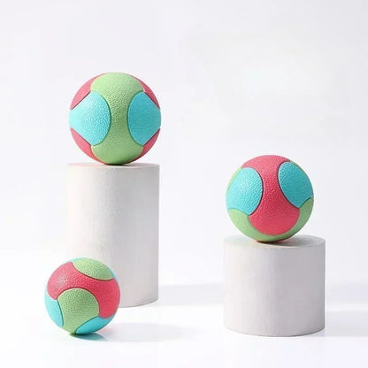 Solid Rubber Dog Balls for Dogs Virtually Indestructible Pet Dog Interactive Toy Training Chew Play Fetch Bite Toys