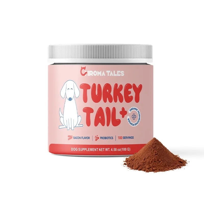 Cat and dog snacks, no cooking required, 7-flavor mushroom powder, freeze-dried, suitable for small dogs like Teddy and Keeki, m