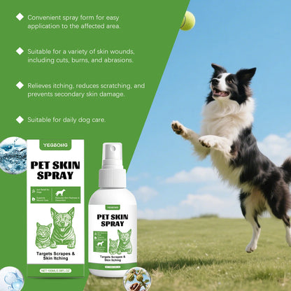Yegbong Dog Skin Spray – Thoughtful protection, gentle and fast-acting care for skin discomfort, clean and comfortable spray